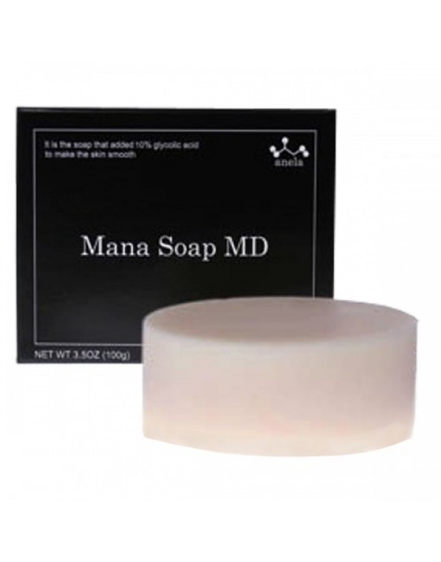 Мыло-пилинг с гликолевой кислотой 10 % Mana Soap MD  GHC Placental