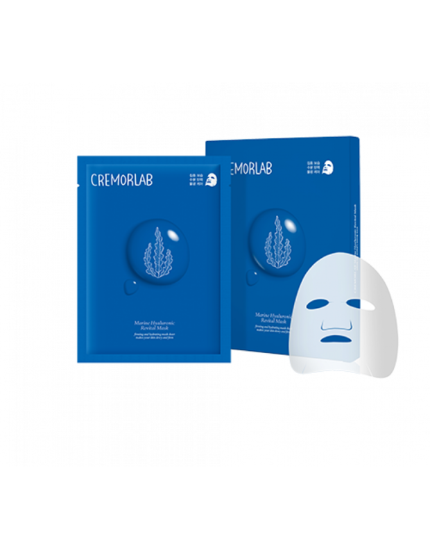 Ревитализирующая маска с морскими водорослями и гиалуроновой кислотой Cremorlab Marine Hyaluronic Revital Mask