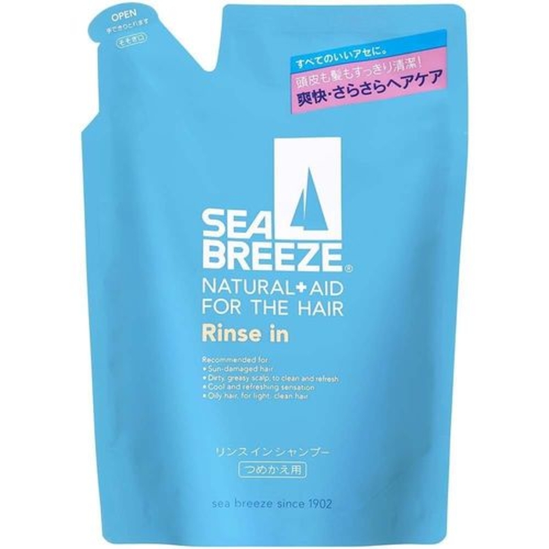 Шампунь и кондиционер в от перхоти с ментолом (мягкая упаковка) Sea breez rins in