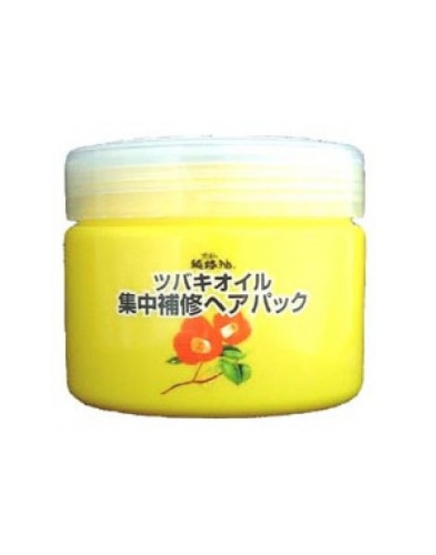 Интенсивно восстанавливающая маска для повреждённых волос с маслом камелии японской Camellia oil concentrated hair pack