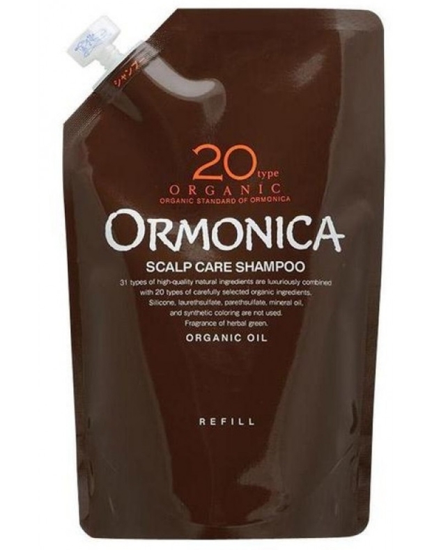 Органический шампунь для ухода за волосами и кожей головы Organic scalp care shampoo