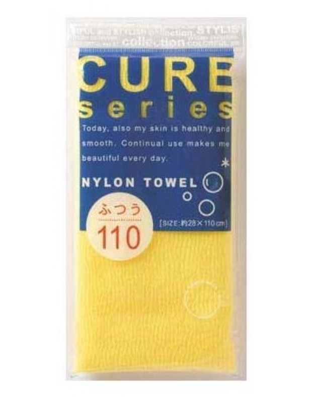 Массажная мочалка средней жесткости Cure nylon towel regular
