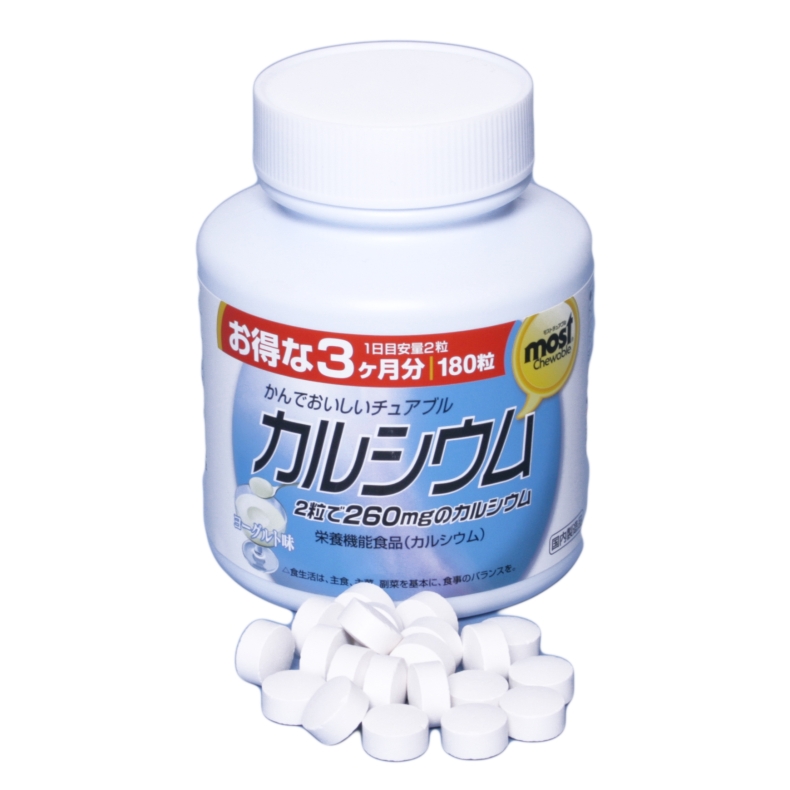 Кальций+витамин D со вкусом йогурта Orihiro
