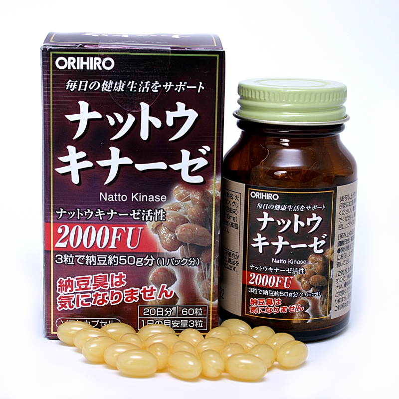 Натто киназа - здоровье сердечно-сосудистой системы Orihiro