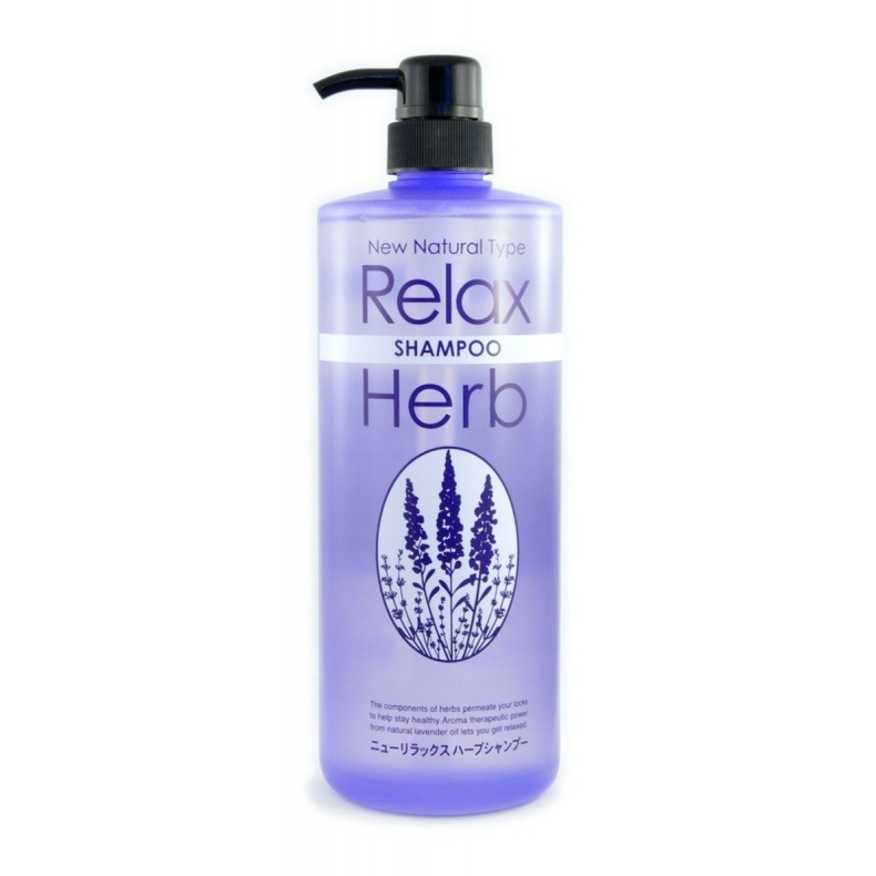 Растительный шампунь для волос с расслабляющим эффектом (с маслом лаванды) RELAX HERB SHAMPOO