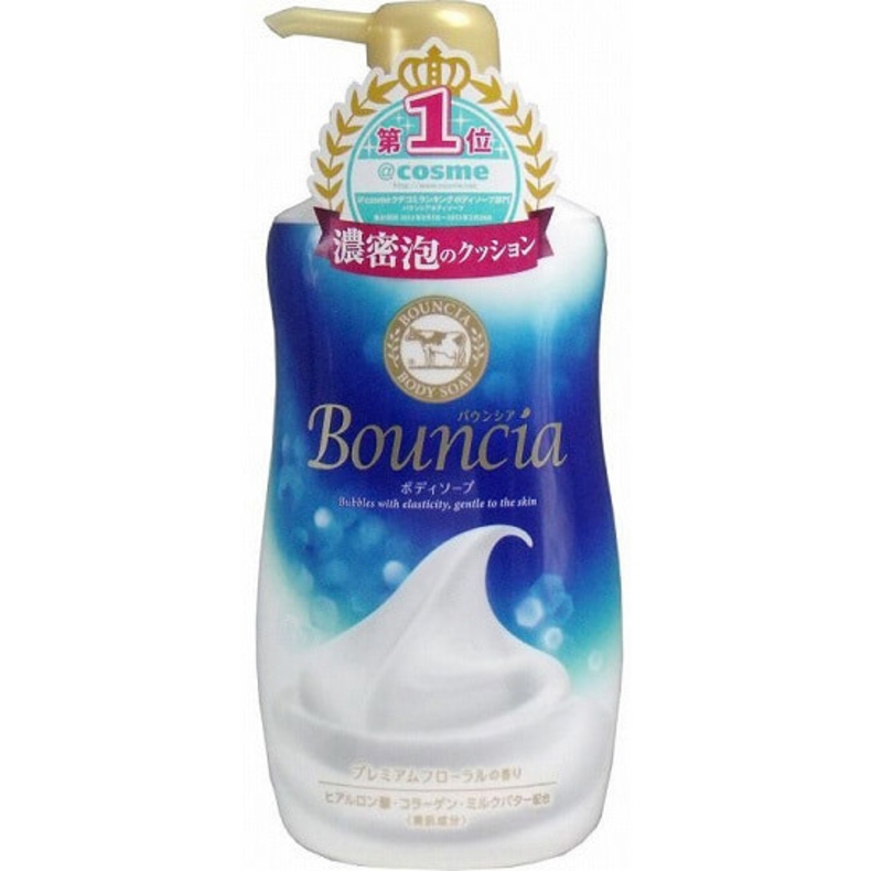 Сливочное жидкое мыло для рук и тела с нежным свежим ароматом Milky body soap 'bouncia'