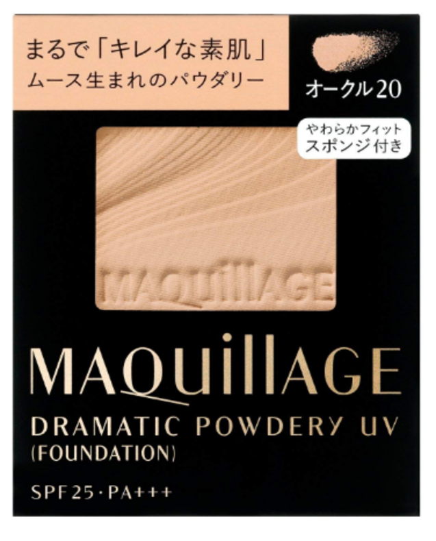 Увлажняющая пудра Maquillage Dramatic Powdery uf foundation SPF 25 (сменный блок)