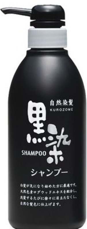 Шампунь-тонер для придания  естественного цвета седым волосам KUROBARA "KUROZOME"