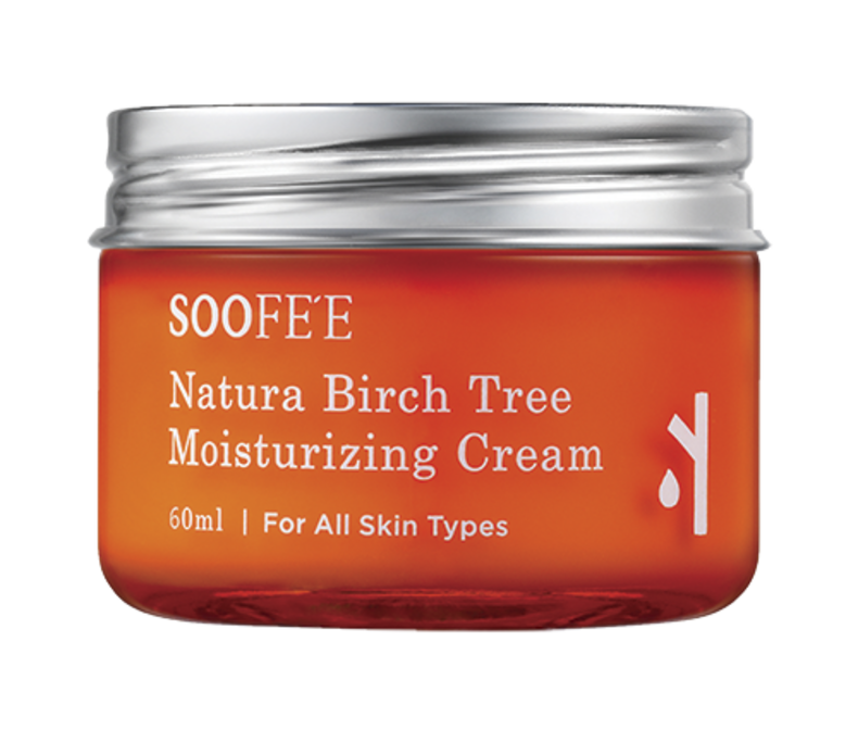 Крем увлажняющий на основе берёзового сока, SOOFEE Natura Birch Tree Moisturizing Cream