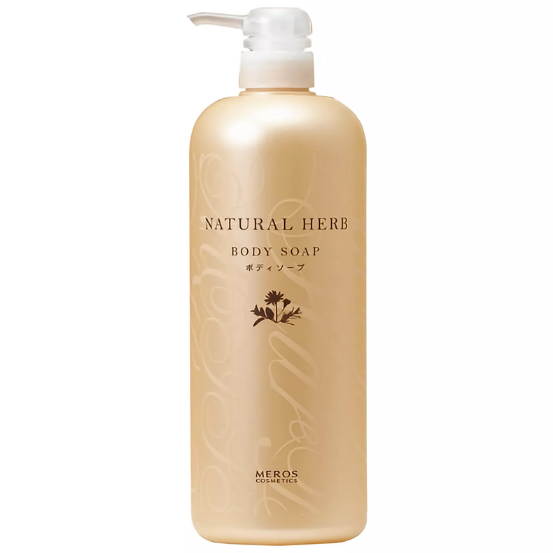 Увлажняющий гель для душа Мерос Косметикс «Натуральные травы», Meros Cosmetics Natural Herb Body Soap.