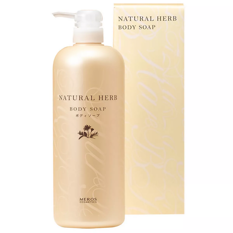 Увлажняющий гель для душа Мерос Косметикс «Натуральные травы», Meros Cosmetics Natural Herb Body Soap.