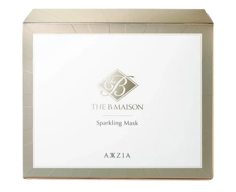 Альгинатная карбокси маска для мгновенного улучшения состояния кожи, AXXZIA THE B MAISON Sparkling Mask